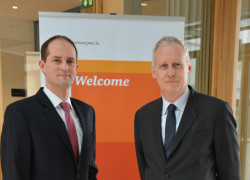 Michael Weiss PwC Luxembourg and Daniel Thelesklaf MONEYVAL