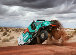 Rallye Dakar  Team von De Rooy und Goodyear 2