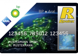 BP plus Aral 2017 card