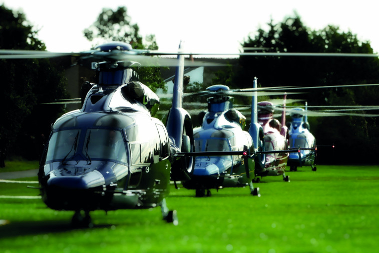Luxaviation Helicopters Starspeed fleet EC155s