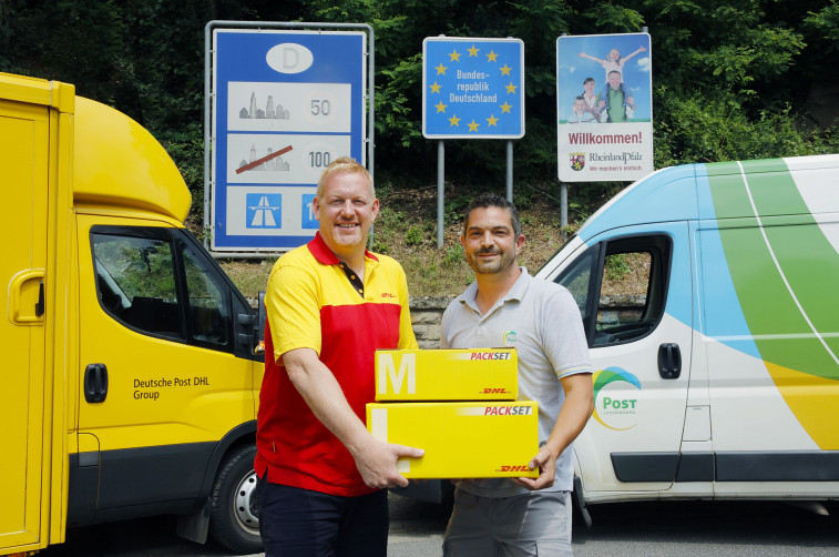 Kooperation DHL Parcel POST Luxembourg