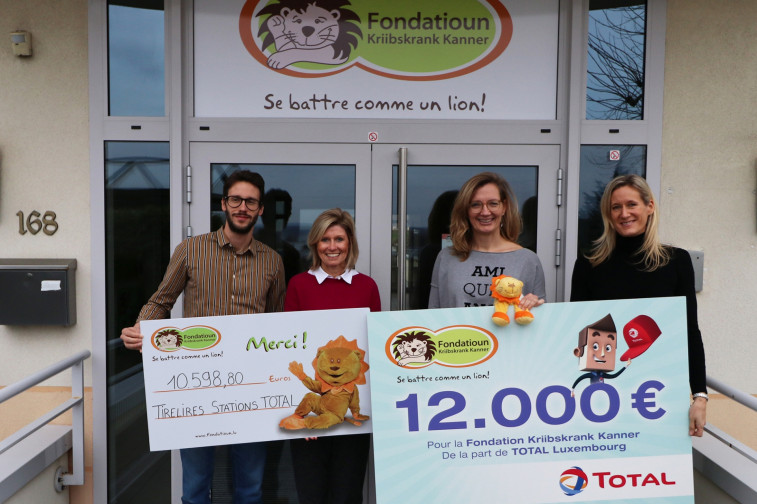 total-remise-cheque ©TOTAL Luxembourg