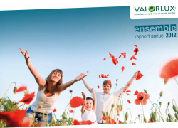 Valorlux rapport annuel 2012