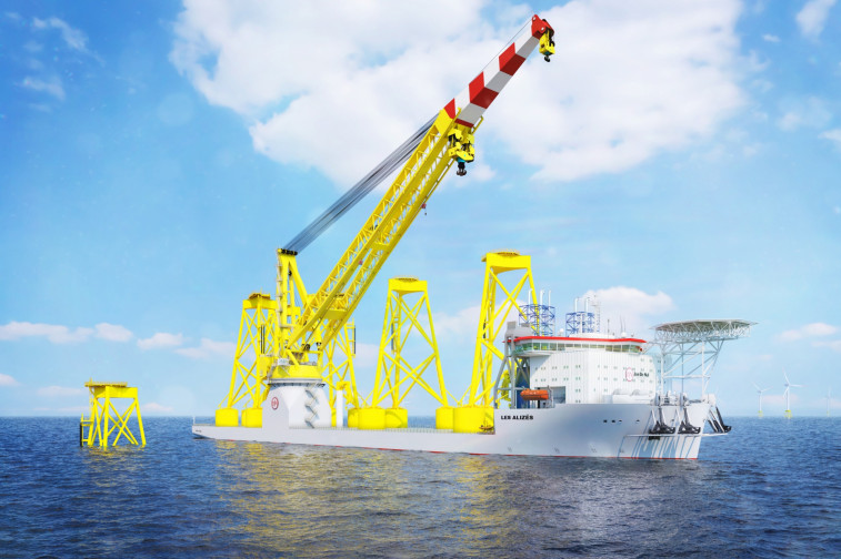 Jan De Nul Group - Offshore Installation Crane Vessel Les Alizés (002)