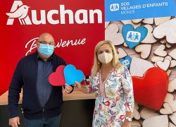 Kick off Action Solidarité Auchan 2021 (c) SOSVEM