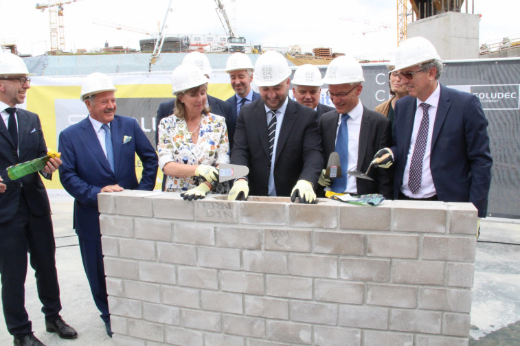 Picture Ministers foundation stone 22 June