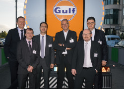 De gauche à droite - Mario Reiff, José Bonaventure, André Thelen, Claude Baer, Thierry van Ingelgom, Mario Reiff