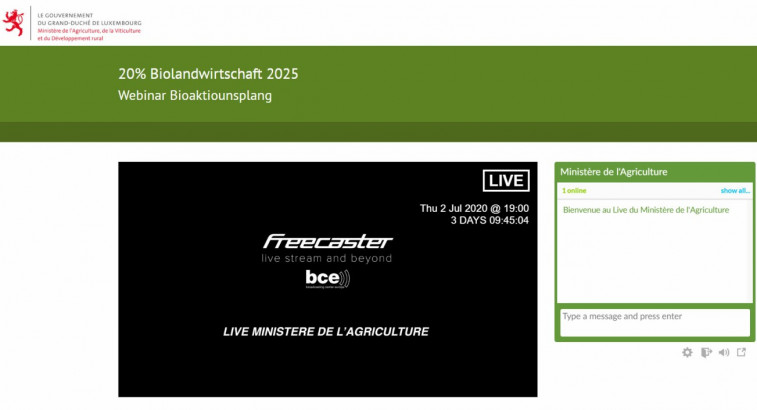Ministere Agriculture-Live Streaming Page(002)