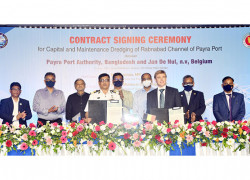 Payra Port Authority and Jan De Nul sign contract (002)