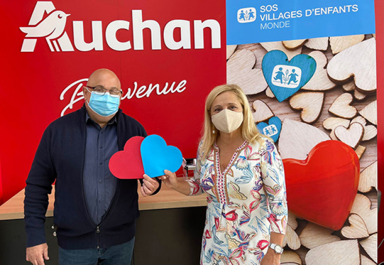 Kick off Action Solidarité Auchan 2021 (c) SOSVEM
