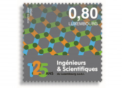 Timbre Ingénieurs et Scientifiques du Luxembourg