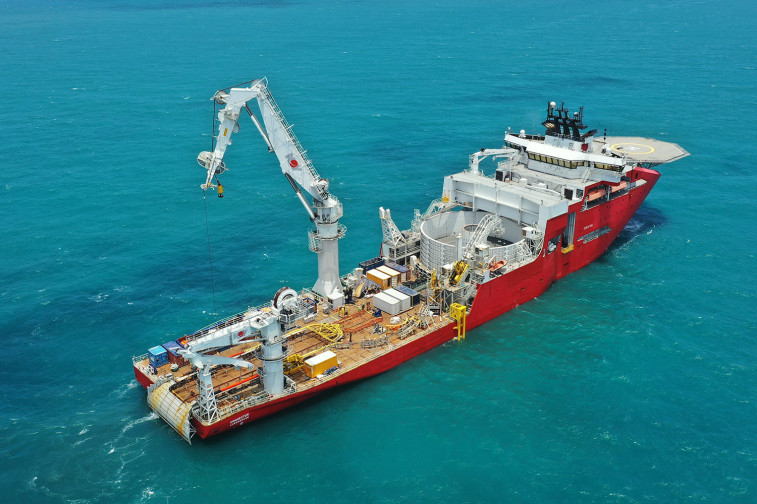 Cable-Laying Vessel Connector will install the Greenlink between UK and Ireland