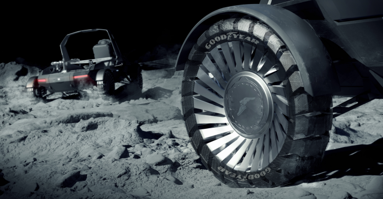 GM Lockheed Good Year - Lunar Rover Concept Image