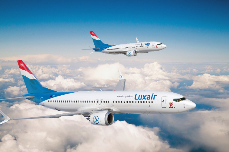 Boeing 737-8  Luxair 2