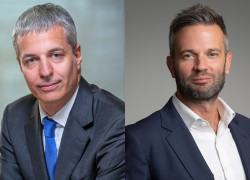 Daniele Antonucci (L)  Nicolas Sopel (R)