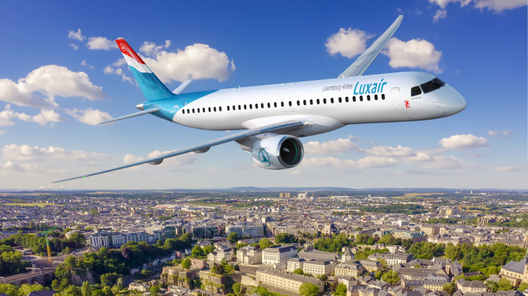 E195-E2 ordered in 2023 ©Luxair